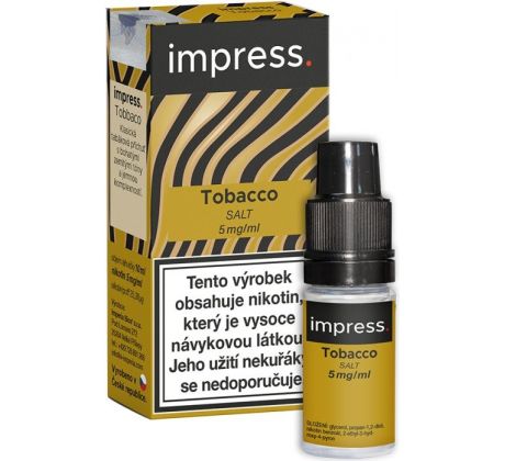 Liquid IMPRESS SALT Tobacco 10ml - 5mg