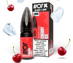 Liquid RIOT X Salt Cherry Ice (Ledová třešeň) 10ml-20mg