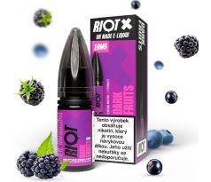 Liquid RIOT X Salt Dark Fruits (Tmavá bobulovitá směs) 10ml-10mg