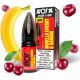 Liquid RIOT X Salt Morello Cherry & Banana (Kyselá višeň a banán) 10ml-10mg