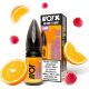 Liquid RIOT X Salt Orange & Raspberry Ice (Ledový pomeranč a malina) 10ml-20mg