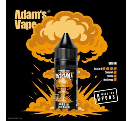 Příchuť Adam´s Vape BOOM! Series Shake and Vape 5ml Golden Custard