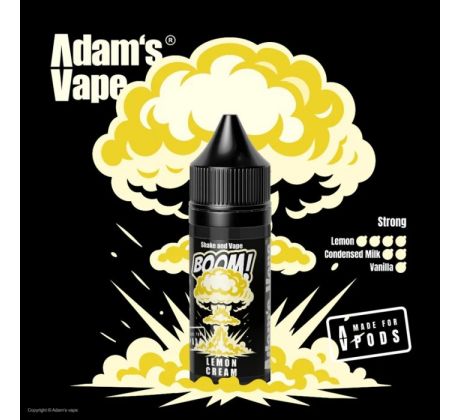 Příchuť Adam´s Vape BOOM! Series Shake and Vape 5ml Lemon Cream