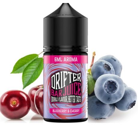 Příchuť Drifter Bar Juice S&V 6ml Blueberry Cherry