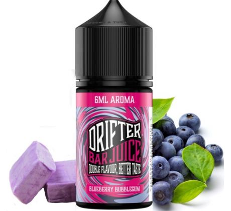 Příchuť Drifter Bar Juice S&V 6ml Blueberry Bubblegum