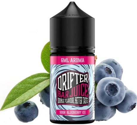 Příchuť Drifter Bar Juice S&V 6ml Sour Blueberry Ice