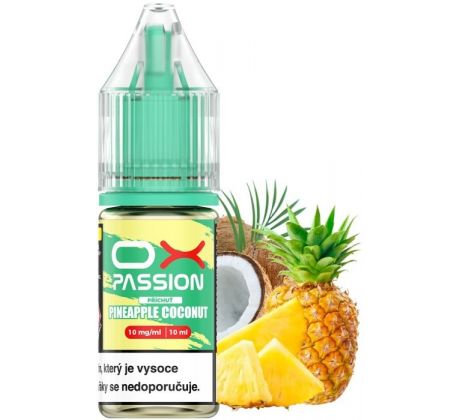 Liquid OXVA OX PASSION Salts Pineapple Coconut 10ml - 10mg