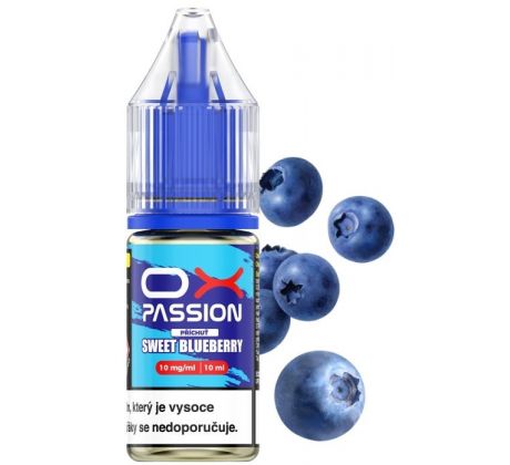 Liquid OXVA OX PASSION Salts Sweet Blueberry 10ml - 20mg