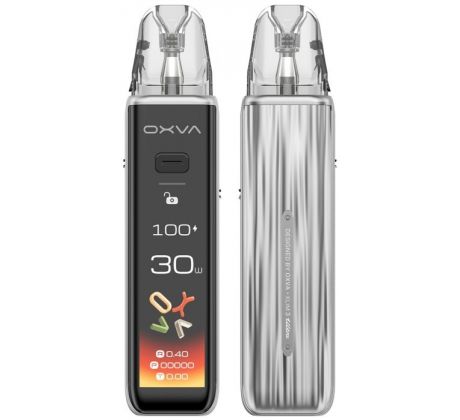 OXVA Xlim 3 ULTRA elektronická cigareta 1500mAh Metal Silver