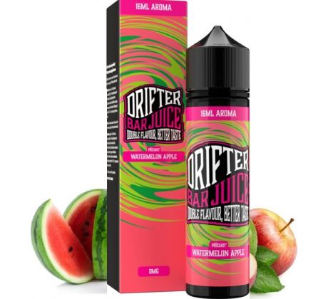 Příchuť Drifter Bar Juice S&V 16ml Watermelon Apple