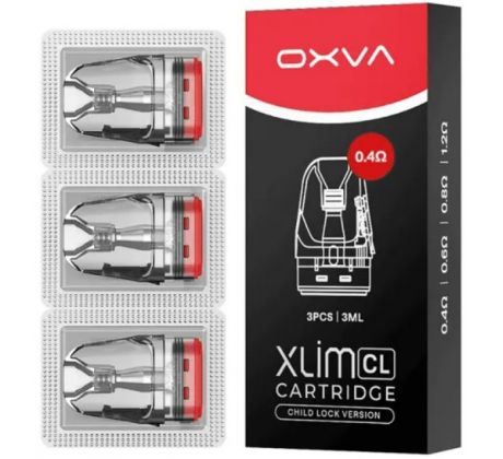 OXVA Xlim CL Pod Top Fill cartridge 0,4ohm 3ml 3Pack