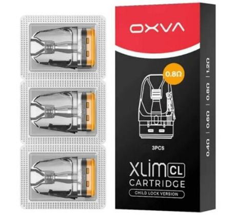 OXVA Xlim CL/V3 Pod Top Fill cartridge 0,8ohm 2ml 3Pack