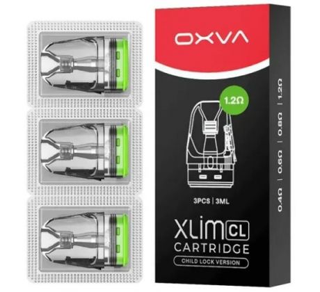 OXVA Xlim CL Pod Top Fill cartridge 1,2ohm 3ml 3Pack