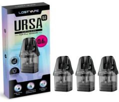 Lost Vape Ursa Pod V3 cartridge 0,6ohm 2,5ml 3Pack