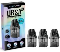 Lost Vape Ursa Pod V3 cartridge 0,8ohm 2,5ml 3Pack