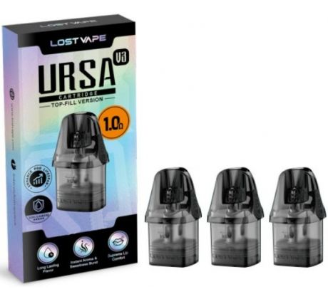 Lost Vape Ursa Pod V3 cartridge 1ohm 2,5ml 3Pack