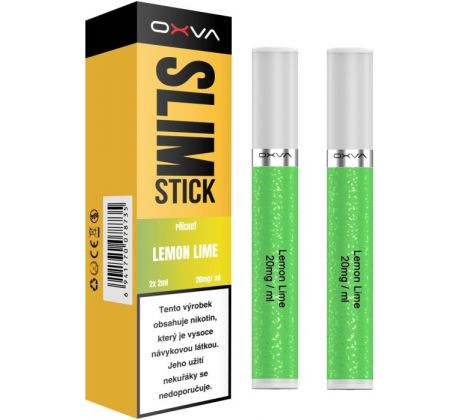 OXVA SLIMSTICK Pods cartridge Lemon Lime 20mg 2Pack