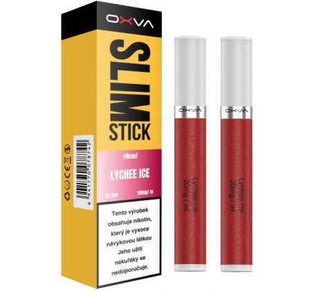 OXVA SLIMSTICK Pods cartridge Lychee Ice 20mg 2Pack