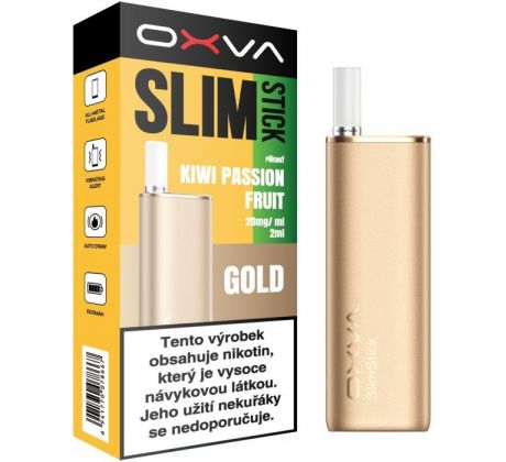 OXVA SLIMSTICK elektronická cigareta 1500mAh Kiwi Passion Fruit 20mg Gold color