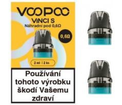 VOOPOO VINCI S cartridge 0,6ohm 2ml 2pack