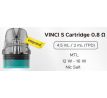 VOOPOO VINCI S cartridge 0,8ohm 2ml 2Pack