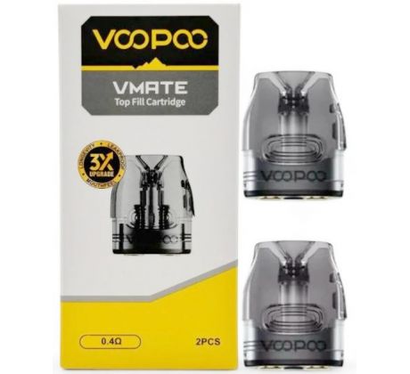 VOOPOO VMATE TOP FILL cartridge 0,4ohm 3ml 2Pack