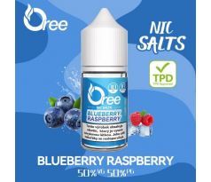 Liquid Oree SALT Blueberry Raspberry - Borůvka a Malina 10ml - 18mg