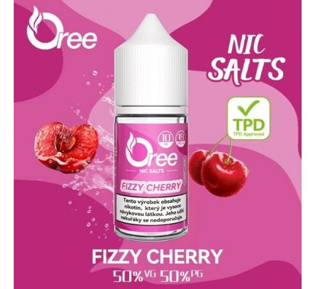 Liquid Oree SALT Fizzy Cherry - Třešeň 10ml - 18mg