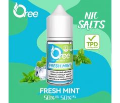 Liquid Oree SALT Fresh Mint - Čerstvá máta 10ml - 18mg