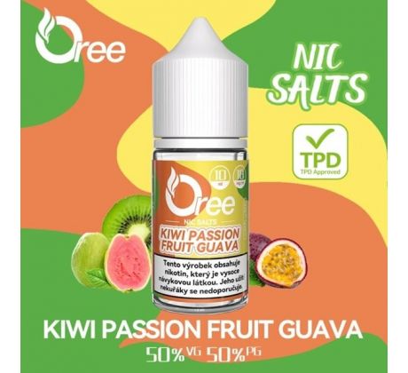 Liquid Oree SALT Kiwi Passion Fruit Guava 10ml - 18mg