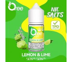 Liquid Oree SALT Lemon & Lime - Citrón a limetka 10ml - 18mg