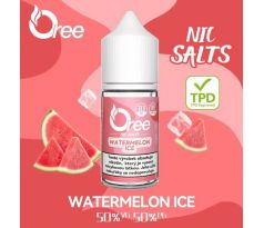Liquid Oree SALT Watermelon Ice - Ledový meloun 10ml - 18mg