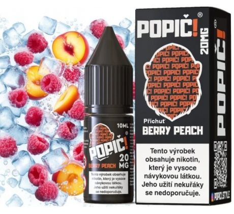 Liquid POPIC! Salt Berry Peach 10ml-20mg