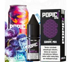 Liquid POPIC! Salt Grape Mix 10ml-20mg