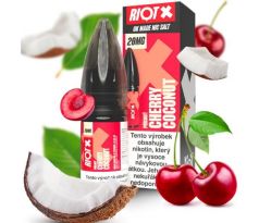 Liquid RIOT X Salt Cherry Coconut (Třešeň a kokos) 10ml-20mg
