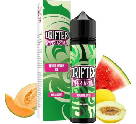 Příchuť Drifter Hyper S&V 5ml Triple Melon Ice
