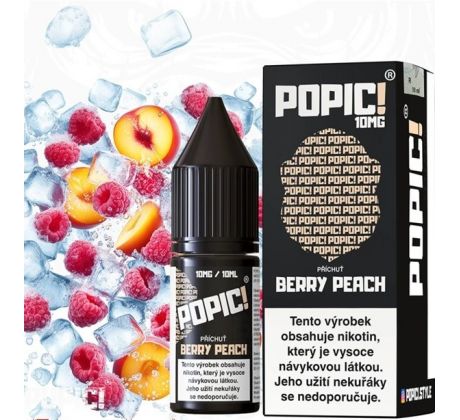Liquid POPIC! Salt Berry Peach 10ml-10mg