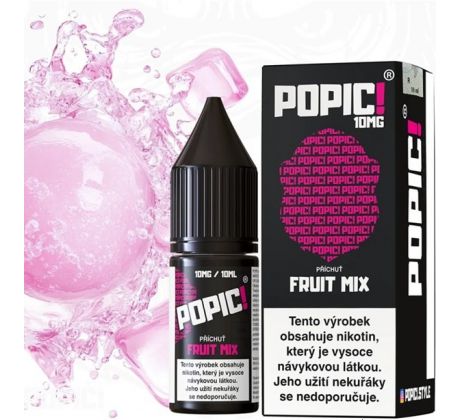 Liquid POPIC! Salt Fruit Mix 10ml-10mg