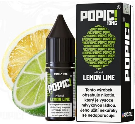Liquid POPIC! Salt Lemon Lime 10ml-10mg