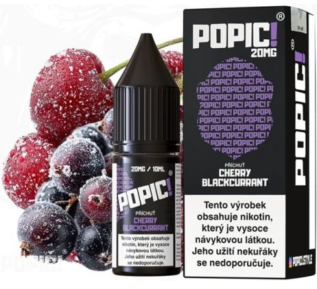 Liquid POPIC! Salt Cherry Blackcurrant 10ml-20mg