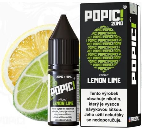 Liquid POPIC! Salt Lemon Lime 10ml-20mg