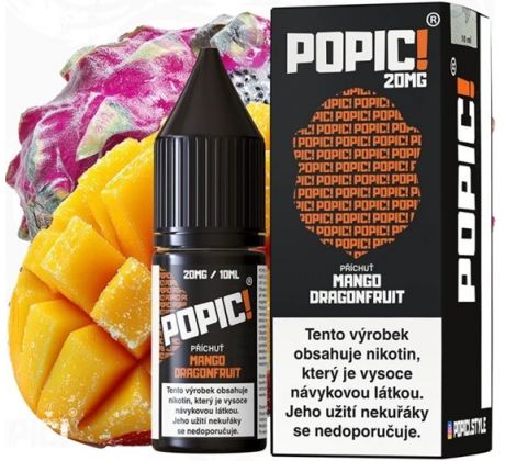 Liquid POPIC! Salt Mango Dragonfruit 10ml-20mg