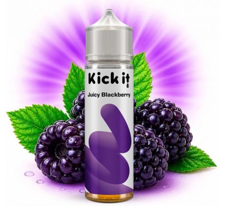 Příchuť KickIt S&V 10ml Juicy Blackberry
