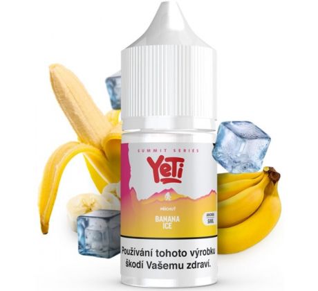 Příchuť Yeti Summit Series S&V 5ml Banana Ice (Ledový banán)