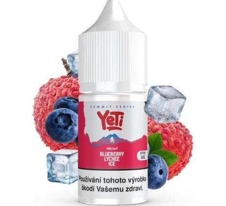 Příchuť Yeti Summit Series S&V 5ml Blueberry Lychee Ice (Ledová borůvka a liči)