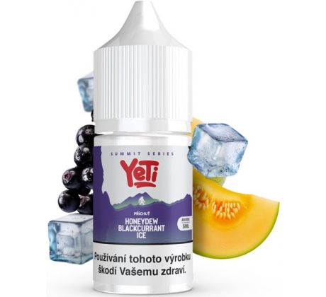 Příchuť Yeti Summit Series S&V 5ml Honeydew Blackcurrant Ice (Ledový cukrový meloun a černý rybíz)