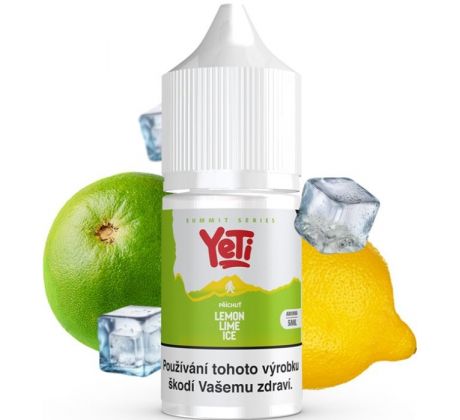 Příchuť Yeti Summit Series S&V 5ml Lemon Lime Ice (Ledový citron a limetka)
