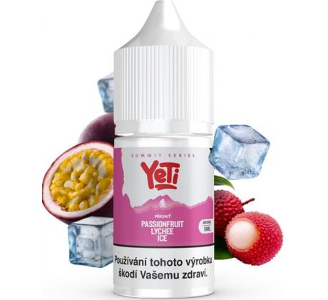 Příchuť Yeti Summit Series S&V 5ml Passionfruit Lychee Ice (Ledová marakuja s liči)