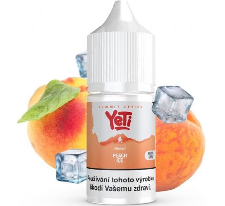 Příchuť Yeti Summit Series S&V 5ml Peach Ice (Ledová broskev)