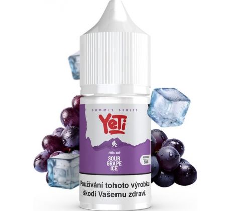 Příchuť Yeti Summit Series S&V 5ml Sour Grape Ice (Ledové hroznové víno)